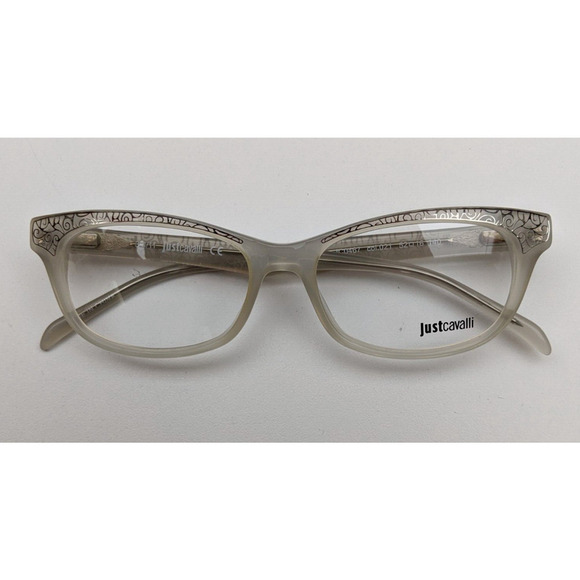 🕶️Just Cavalli JC0467 021 Eyeglasses 52/16 140 /KAO824🕶️ - Picture 6 of 9